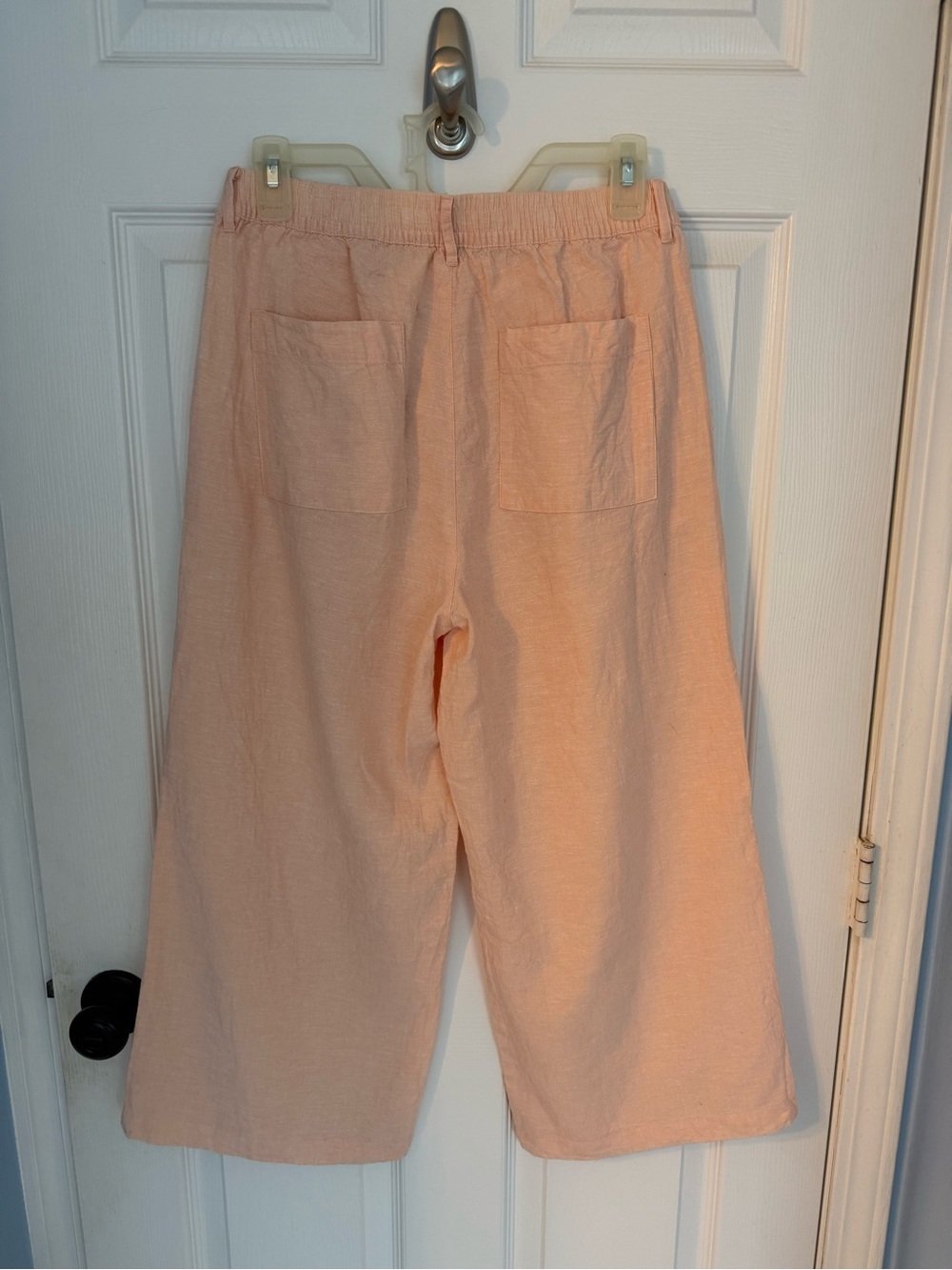 Carve Designs Peach Wide-Leg cropped pants - Picture 3 of 7